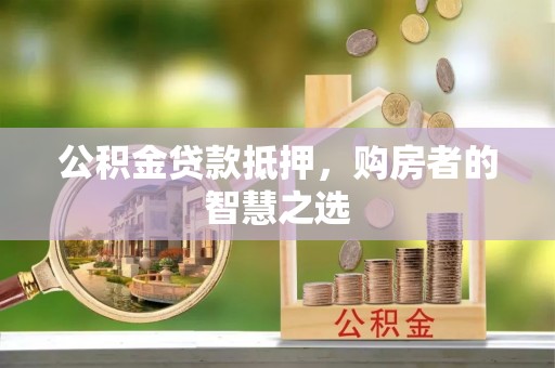 玉山公积金贷款抵押，购房者的智慧之选