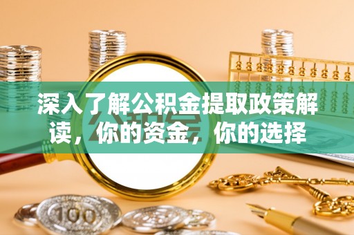 玉山深入了解公积金提取政策解读，你的资金，你的选择