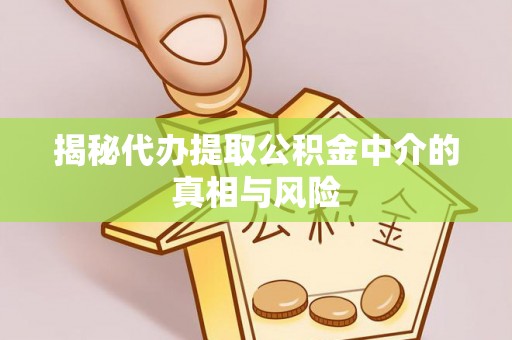 玉山揭秘代办提取公积金中介的真相与风险