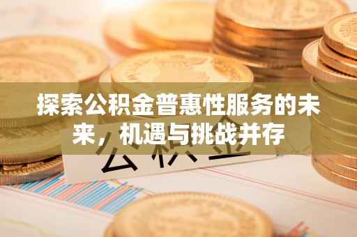 玉山探索公积金普惠性服务的未来，机遇与挑战并存