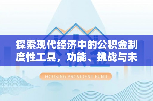 玉山探索现代经济中的公积金制度性工具，功能、挑战与未来