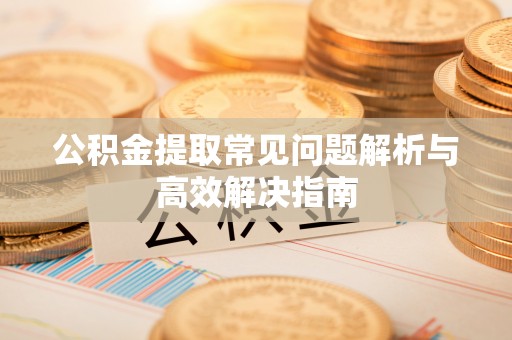 玉山公积金提取常见问题解析与高效解决指南