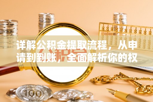 玉山详解公积金提取流程，从申请到到账，全面解析你的权益与操作步骤
