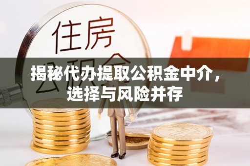 玉山揭秘代办提取公积金中介，选择与风险并存