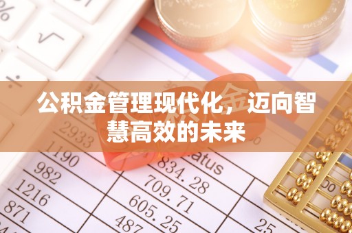 玉山公积金管理现代化，迈向智慧高效的未来