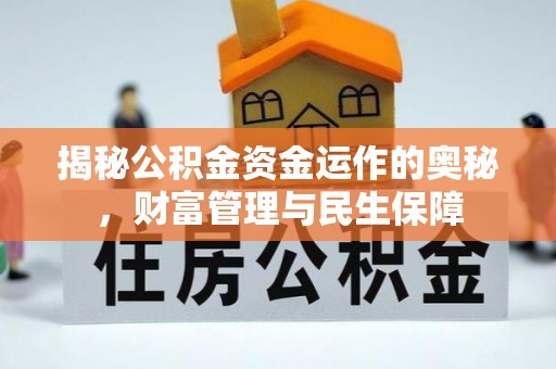 玉山揭秘公积金资金运作的奥秘，财富管理与民生保障