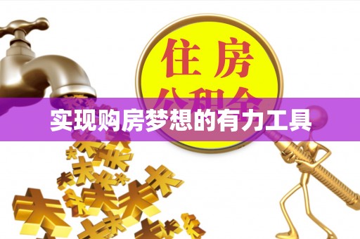 玉山实现购房梦想的有力工具
