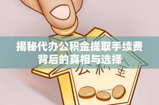 玉山揭秘代办公积金提取手续费背后的真相与选择