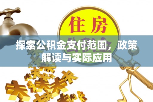 玉山探索公积金支付范围，政策解读与实际应用