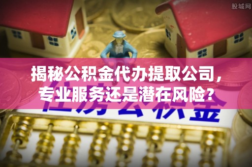 玉山揭秘公积金代办提取公司，专业服务还是潜在风险？