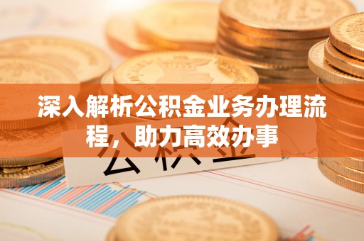 玉山深入解析公积金业务办理流程，助力高效办事