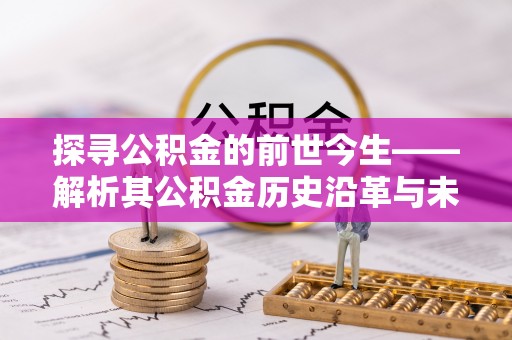 玉山探寻公积金的前世今生——解析其公积金历史沿革与未来方向