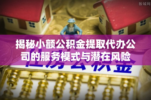 玉山揭秘小额公积金提取代办公司的服务模式与潜在风险