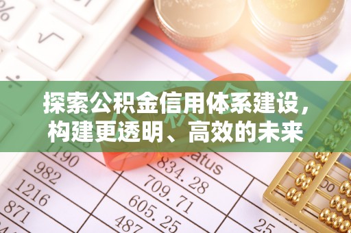 玉山探索公积金信用体系建设，构建更透明、高效的未来